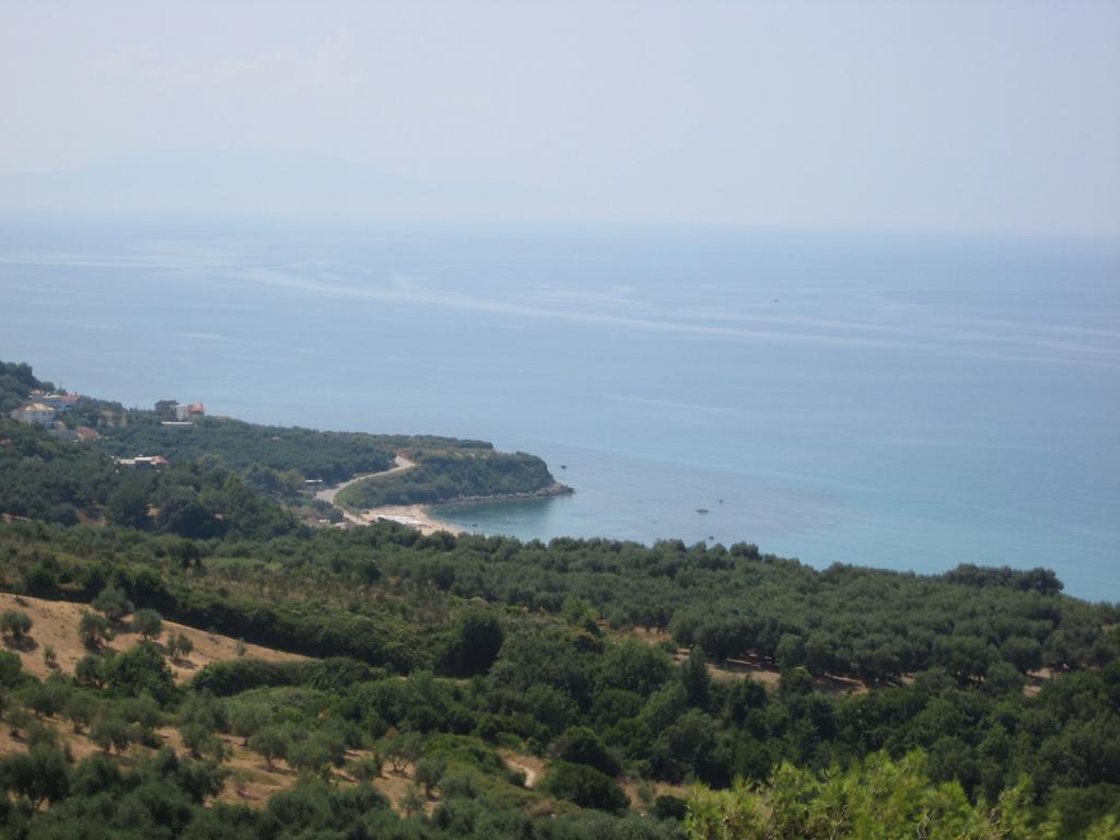 Palmina Mare Villa And Studios Paralia Vrachou Ngoại thất bức ảnh